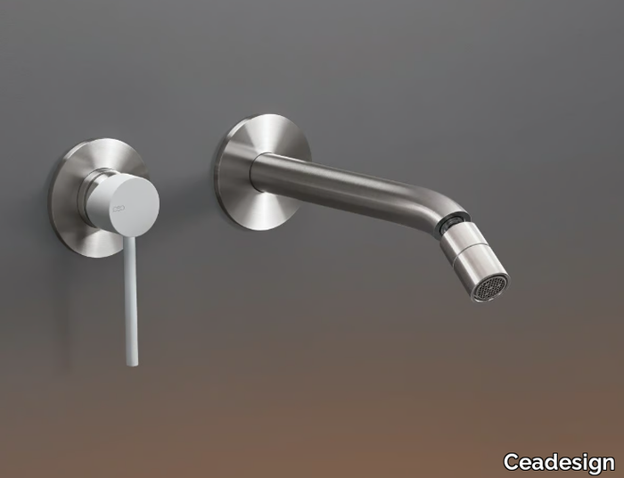 GAS 07 - Wall mounted mixer with adjustable spout _ Ceadesign