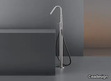 GRADI 14 - Freestanding hydroprogressive mixer for bathtub _ Ceadesign