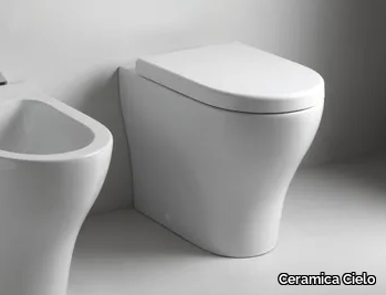 ENJOY - Floor mounted back to wall ceramic toilet _ Ceramica Cielo