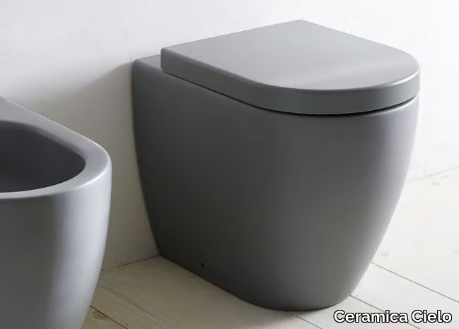 SMILE - Floor mounted ceramic toilet _ Ceramica Cielo