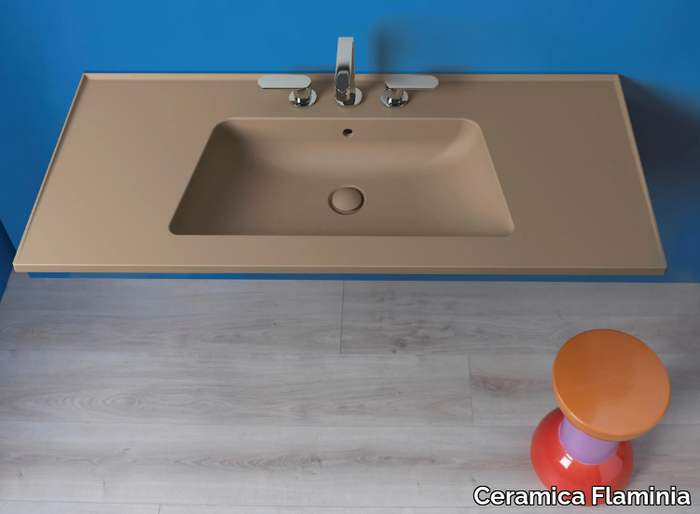 BLOOM - Wall-mounted washbasin _ Ceramica Flaminia