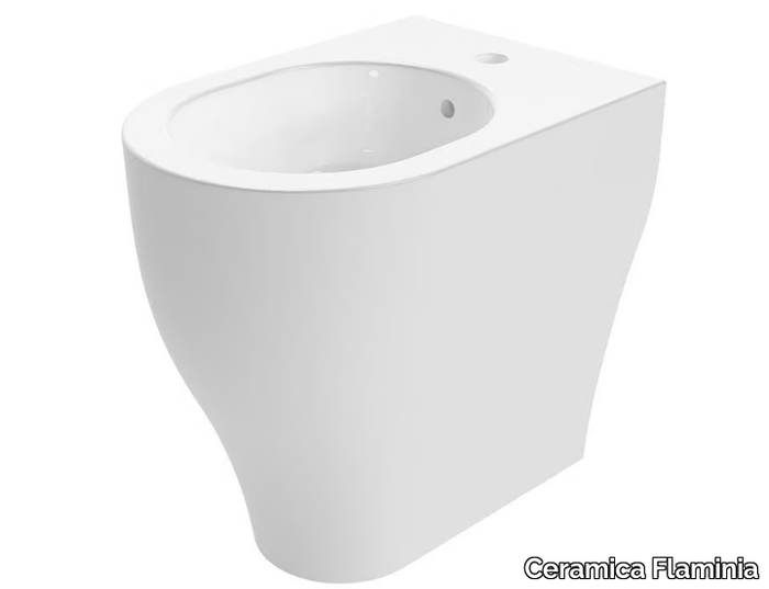 APP SOLUTION - Floor mounted ceramic bidet _ Ceramica Flaminia