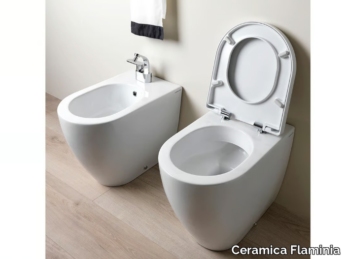 LINK - Floor mounted ceramic toilet _ Ceramica Flaminia