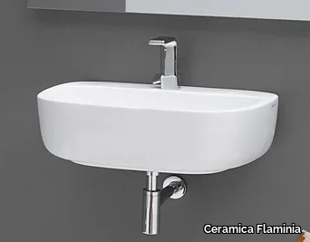 MONO' - Wall-mounted ceramic handrinse basin _ Ceramica Flaminia