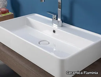 MINIWASH - Countertop ceramic washbasin _ Ceramica Flaminia