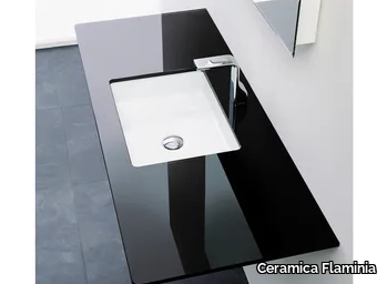 MINIWASH - Undermount ceramic washbasin _ Ceramica Flaminia