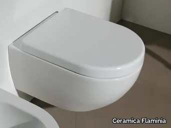 APP - Wall-hung ceramic toilet _ Ceramica Flaminia