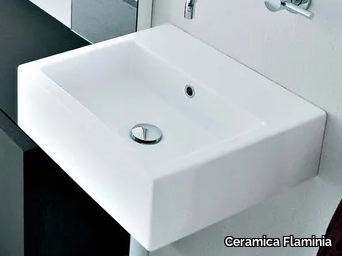 ACQUALIGHT - Ceramic washbasin _ Ceramica Flaminia