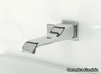 NOKE' - Wall-mounted single handle washbasin mixer _ Ceramica Flaminia