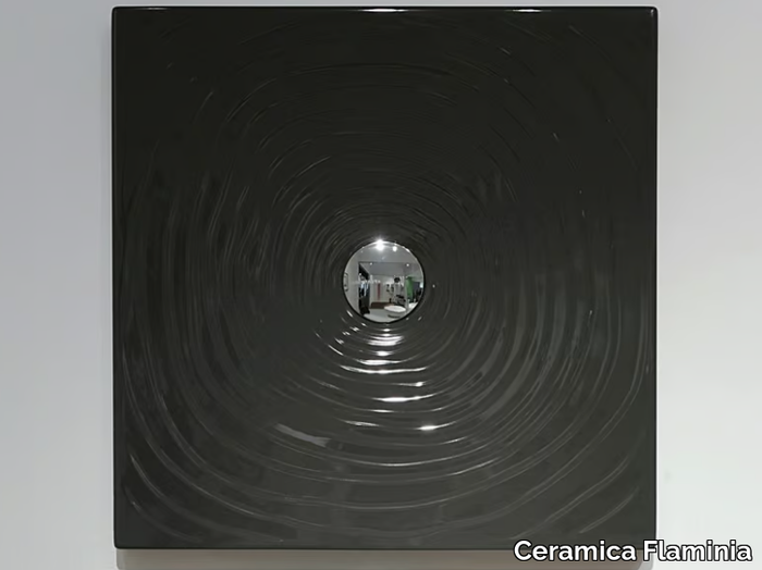 WATER DROP 80x80 - Square ceramic shower tray _ Ceramica Flaminia