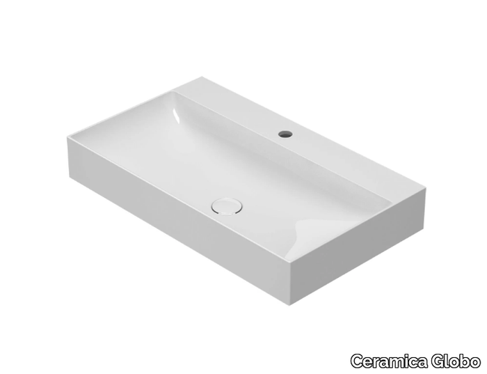 T-EDGE - B6R81 - Rectangular Globothin® washbasin _ Ceramica Globo