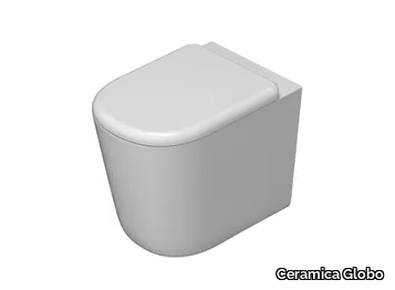 LALITA - LT001 - Floor mounted rimless ceramic toilet _ Ceramica Globo