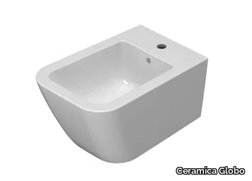 STONE - STS10 - Wall-hung ceramic bidet with overflow _ Ceramica Globo