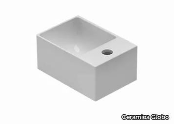 T-EDGE - B6R31 - Rectangular Globothin® handrinse basin _ Ceramica Globo