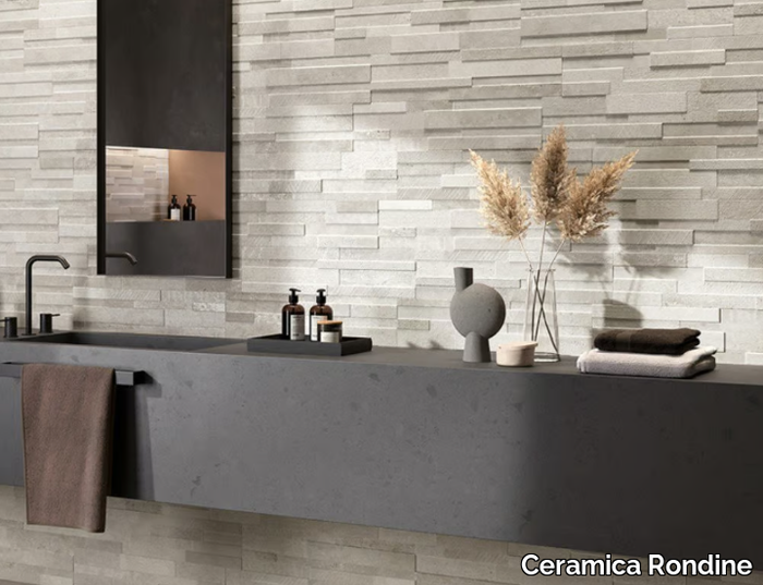 LOFT 3D - Porcelain stoneware 3D Wall Cladding _ Ceramica Rondine