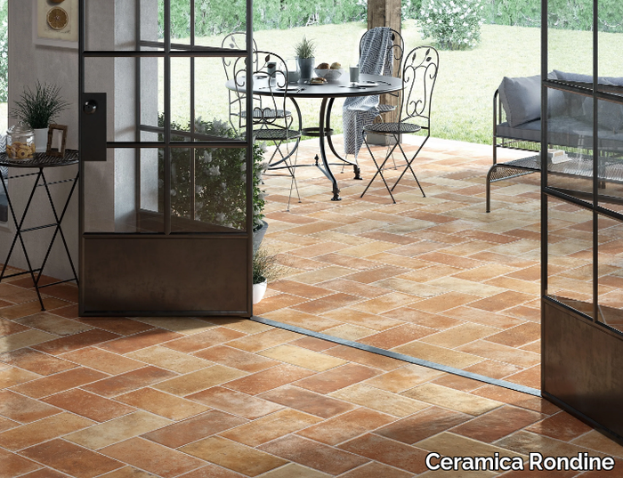 TUSCANY - Indoor/outdoor wall/floor tiles with terracotta effect _ Ceramica Rondine