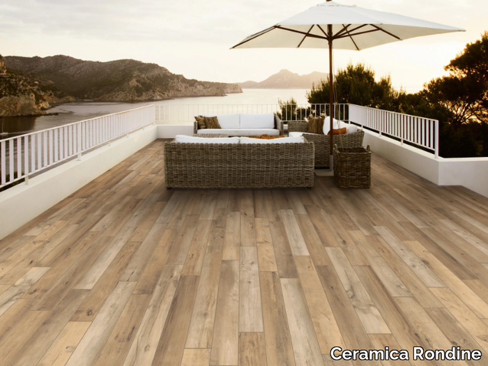 ASPEN - Colour shade indoor/outdoor wall/floor tiles with wood effect _ Ceramica Rondine