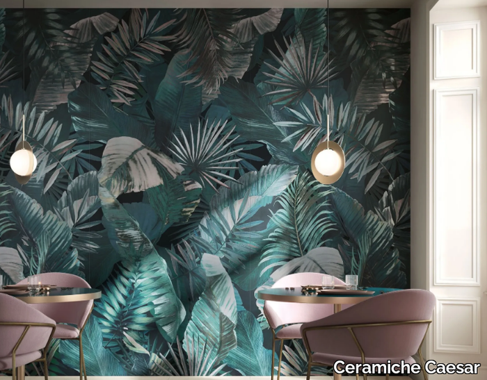 DECO SOLUTIONS JUNGLE - Indoor porcelain stoneware wall tiles _ Ceramiche Caesar