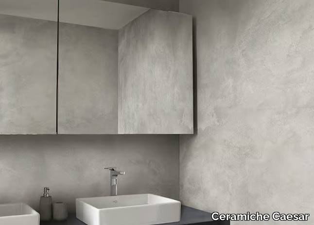 RELATE FLAME BLIZZARD - Porcelain stoneware wall/floor tiles with metal effect _ Ceramiche Caesar