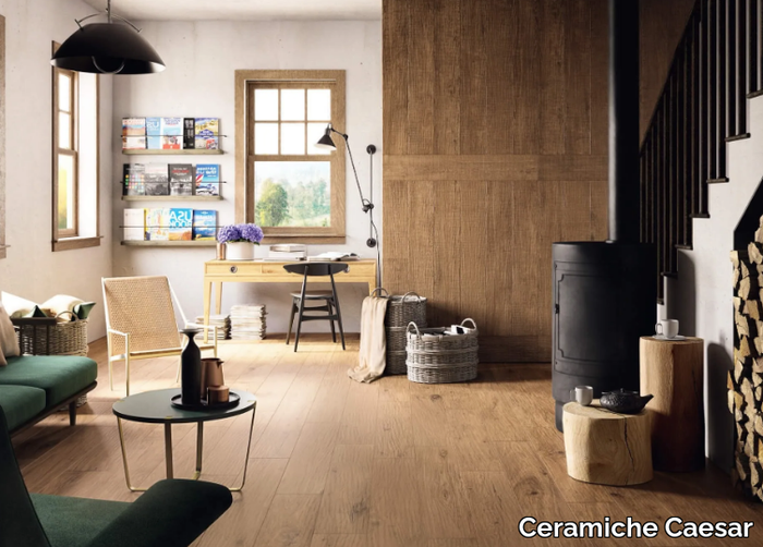 ARTHIS NATUR - Porcelain stoneware wall/floor tiles with wood effect _ Ceramiche Caesar