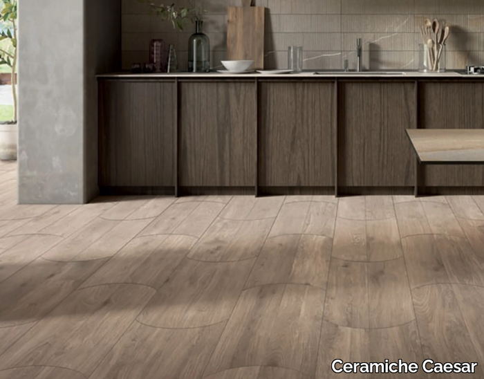 COCOON EASE - Indoor/outdoor porcelain stoneware flooring with wood effect _ Ceramiche Caesar