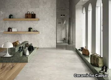 ANIMA EVER ROYAL ONYX - Porcelain stoneware wall/floor tiles with marble effect _ Ceramiche Caesar