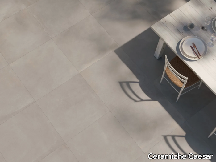 PRIMA CONCRETE - Porcelain stoneware wall/floor tiles with stone effect _ Ceramiche Caesar