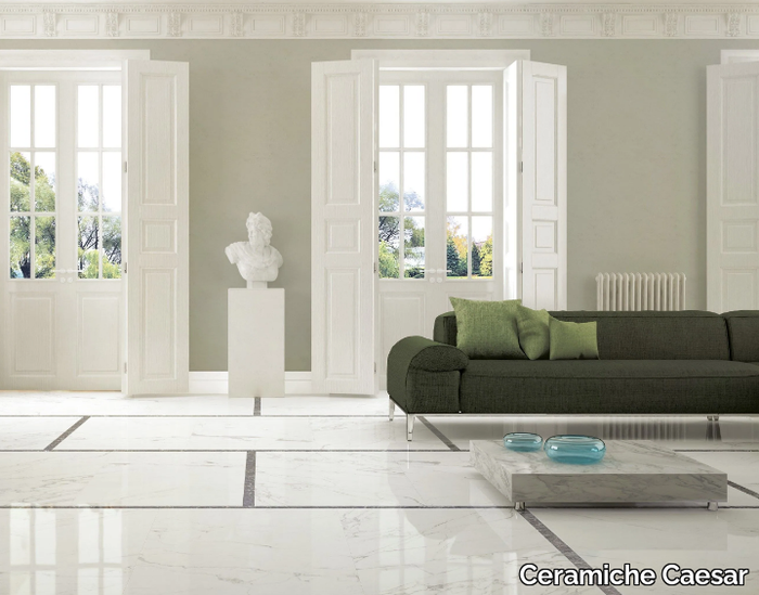 ANIMA STATUARIO VENATO - Porcelain stoneware wall/floor tiles with marble effect _ Ceramiche Caesar