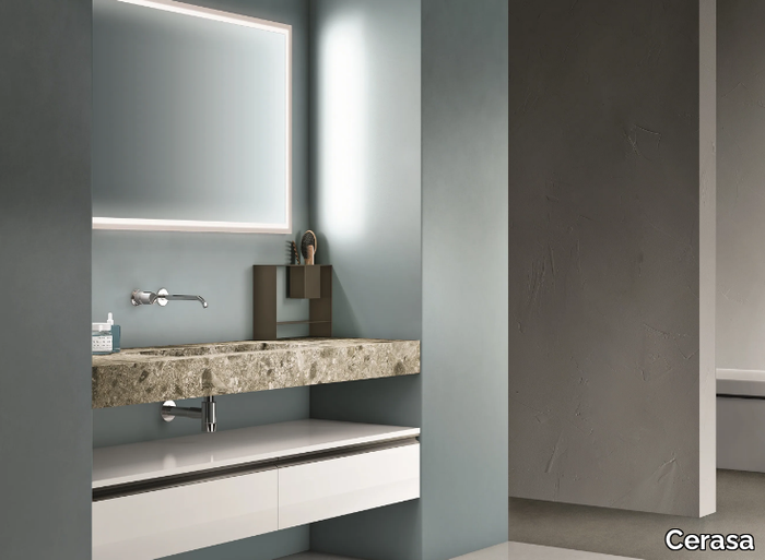 CARTABIANCA - Vanity unit with mirror _ Cerasa