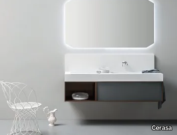 DES 53 - Wall-mounted vanity unit _ Cerasa