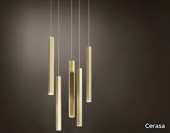 VERTICAL - LED metal pendant lamp _ Cerasa