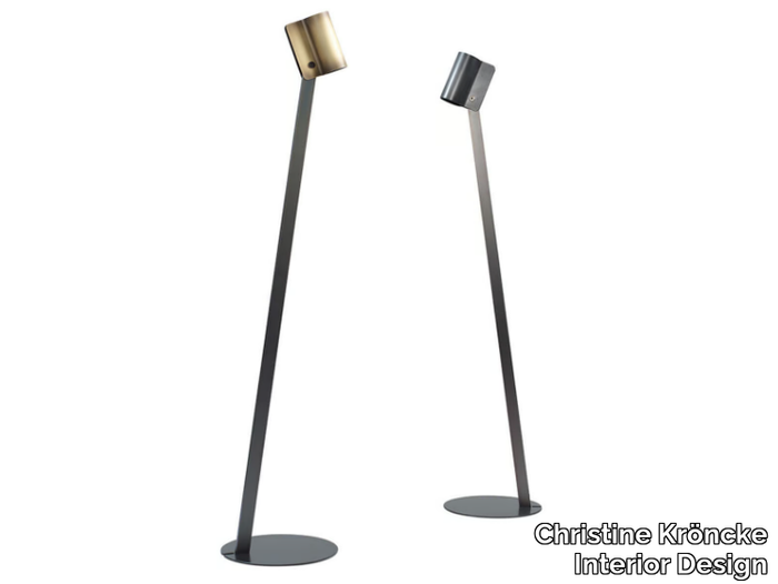 NOVA - LED brass floor lamp _ Christine Kröncke Interior Design