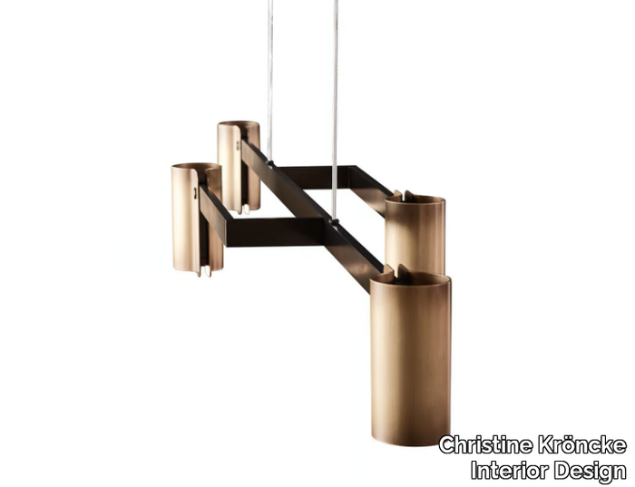 NOVA - LED brass pendant lamp _ Christine Kröncke Interior Design