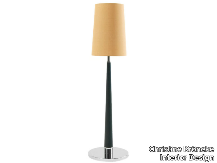 ROSANNA - LED stainless steel and wood table lamp _ Christine Kröncke Interior Design