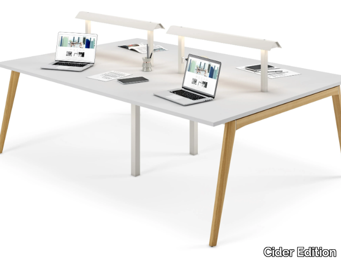 ACCADEMIA - Multiple wooden office desk _ Cider Edition