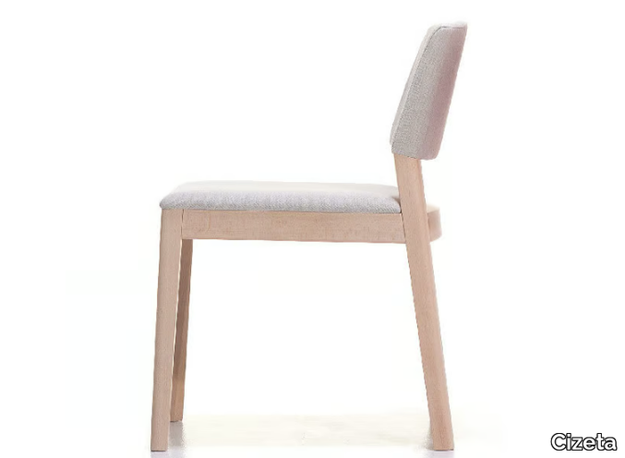 JUNO - Upholstered ash chair _ Cizeta