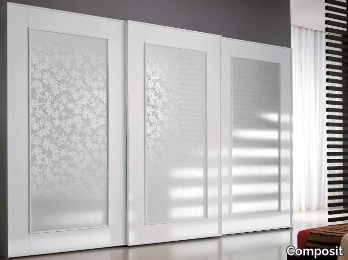 ETNICA - Wardrobe with sliding doors _ Composit