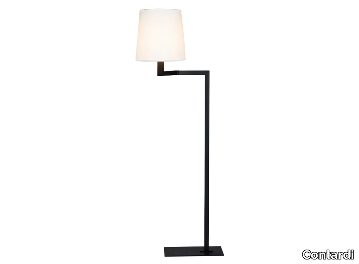 TONDA - LED fabric floor lamp _ Contardi