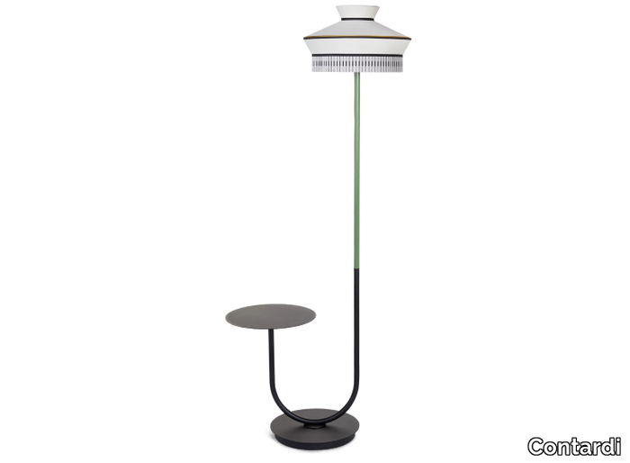 CALYPSO OUTDOOR MARTINIQUE - LED fabric floor lamp _ Contardi