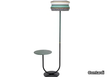 CALYPSO ANTIGUA - LED fabric floor lamp _ Contardi