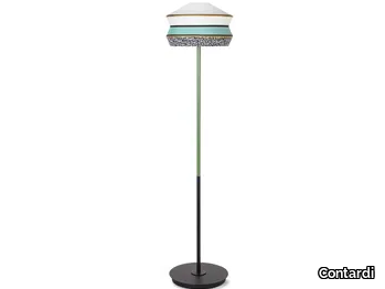 CALYPSO OUTDOOR ANTIGUA - LED fabric floor lamp _ Contardi