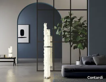 BAGGY - Polycarbonate floor lamp _ Contardi