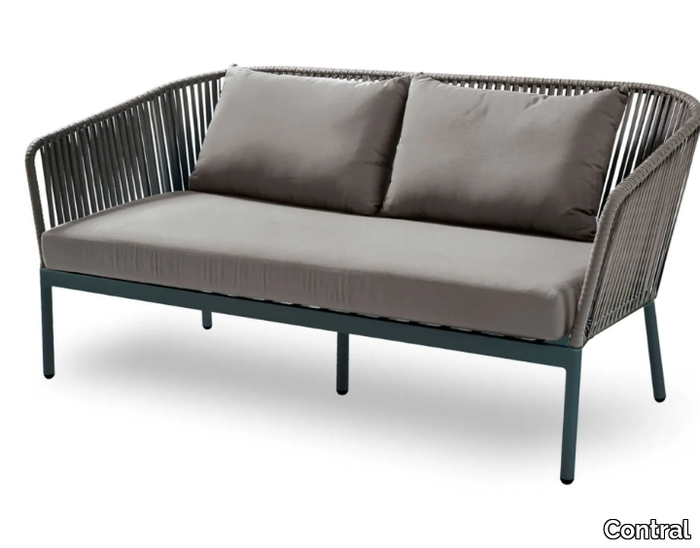 BERGEN - 2 seater fabric outdoor sofa _ Contral