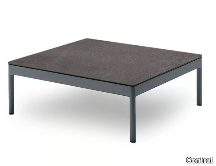 BERGEN - Low square HPL coffee table _ Contral