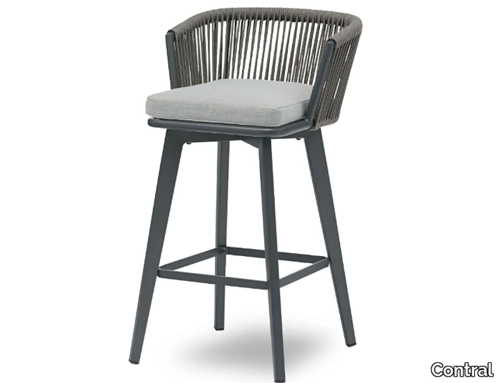 DIVA - High stool with integrated cushion _ Contral