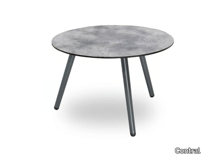 TOKIO - Round HPL outdoor side table _ Contral