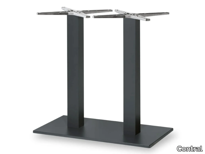 LUGANO - Aluminium table base _ Contral