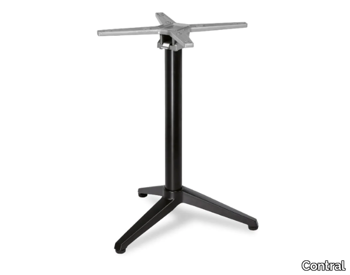 TETRIS - Folding die cast aluminium table base _ Contral