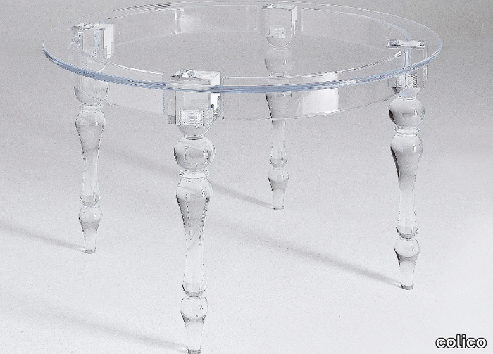 OSTE - Round methacrylate table _ colico