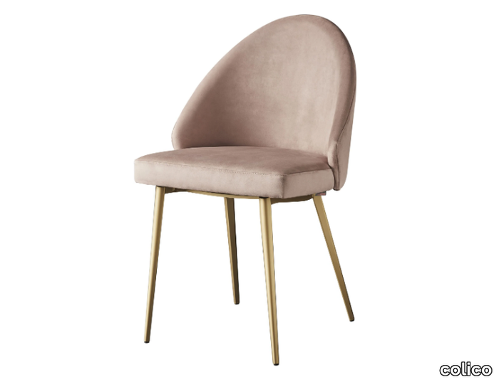 DIANA.TT - Upholstered fabric chair _ colico